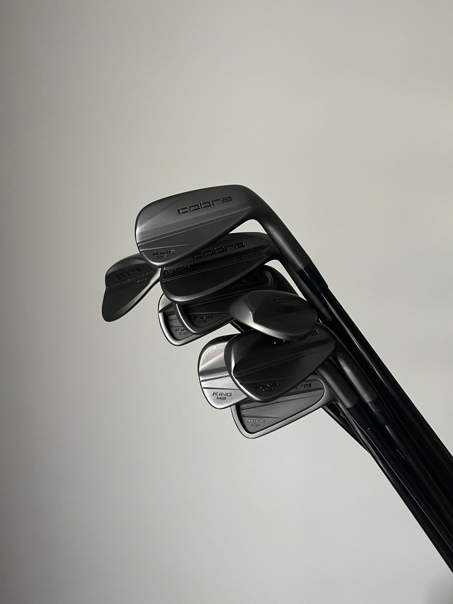 2024-2025 Cobra King CB/MB Black Combo Iron Set + Wedges