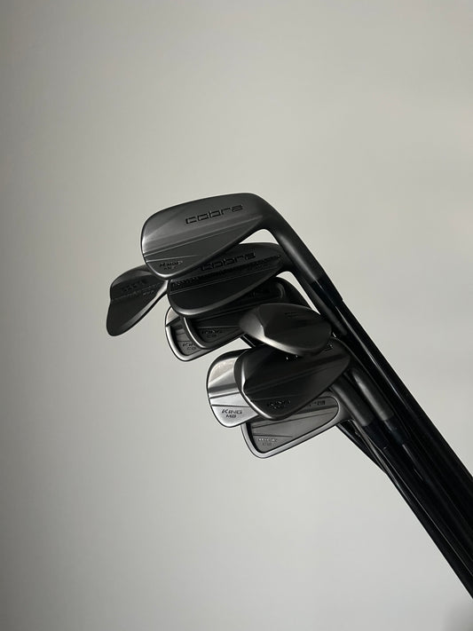 2024-2025 Cobra King CB/MB Black Combo Iron Set + Wedges